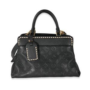 Louis Vuitton Black Monogram Empreinte Vosges MM 